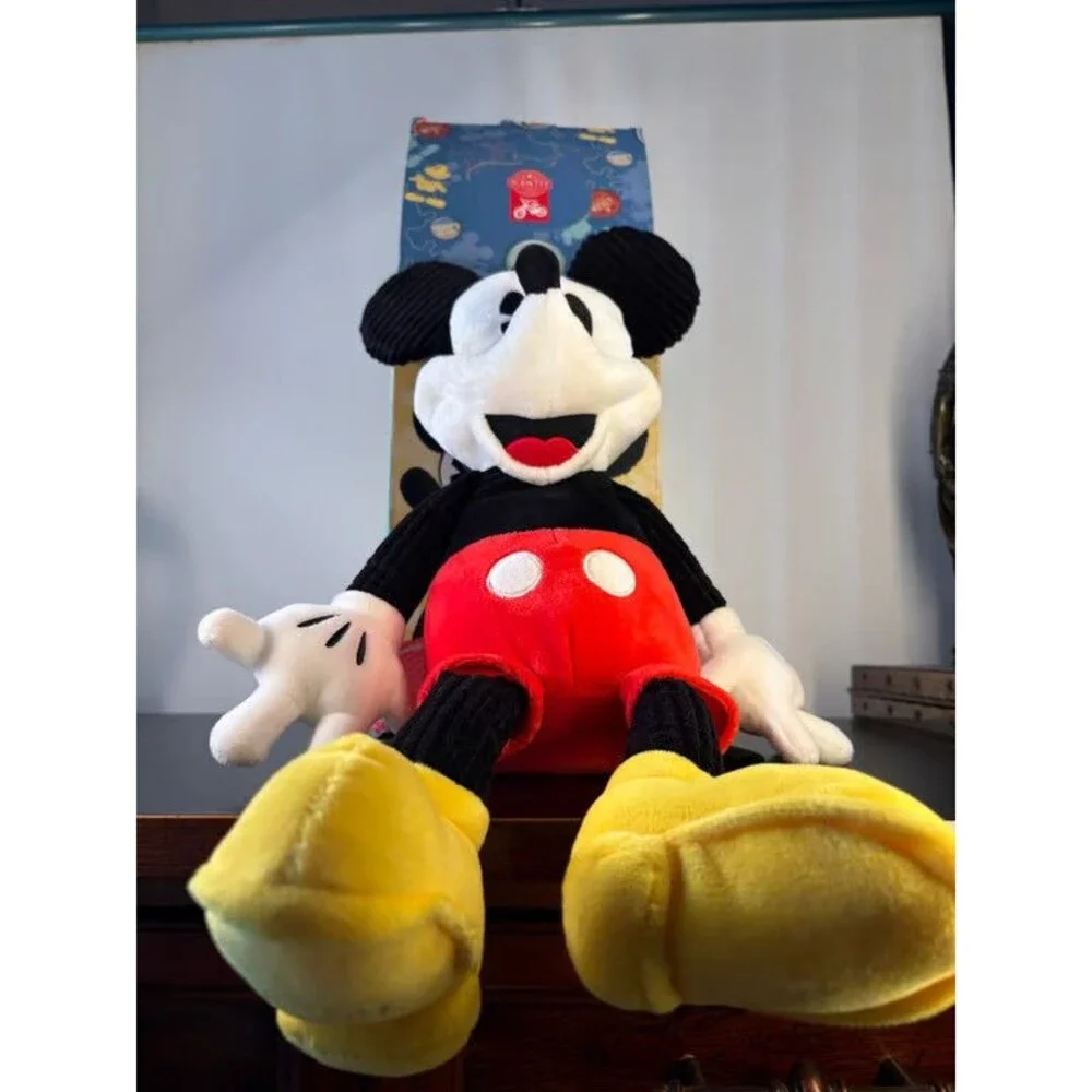 Scentsy Buddy Mickey Mouse Classic Plush Disney with Original Box Corduroy